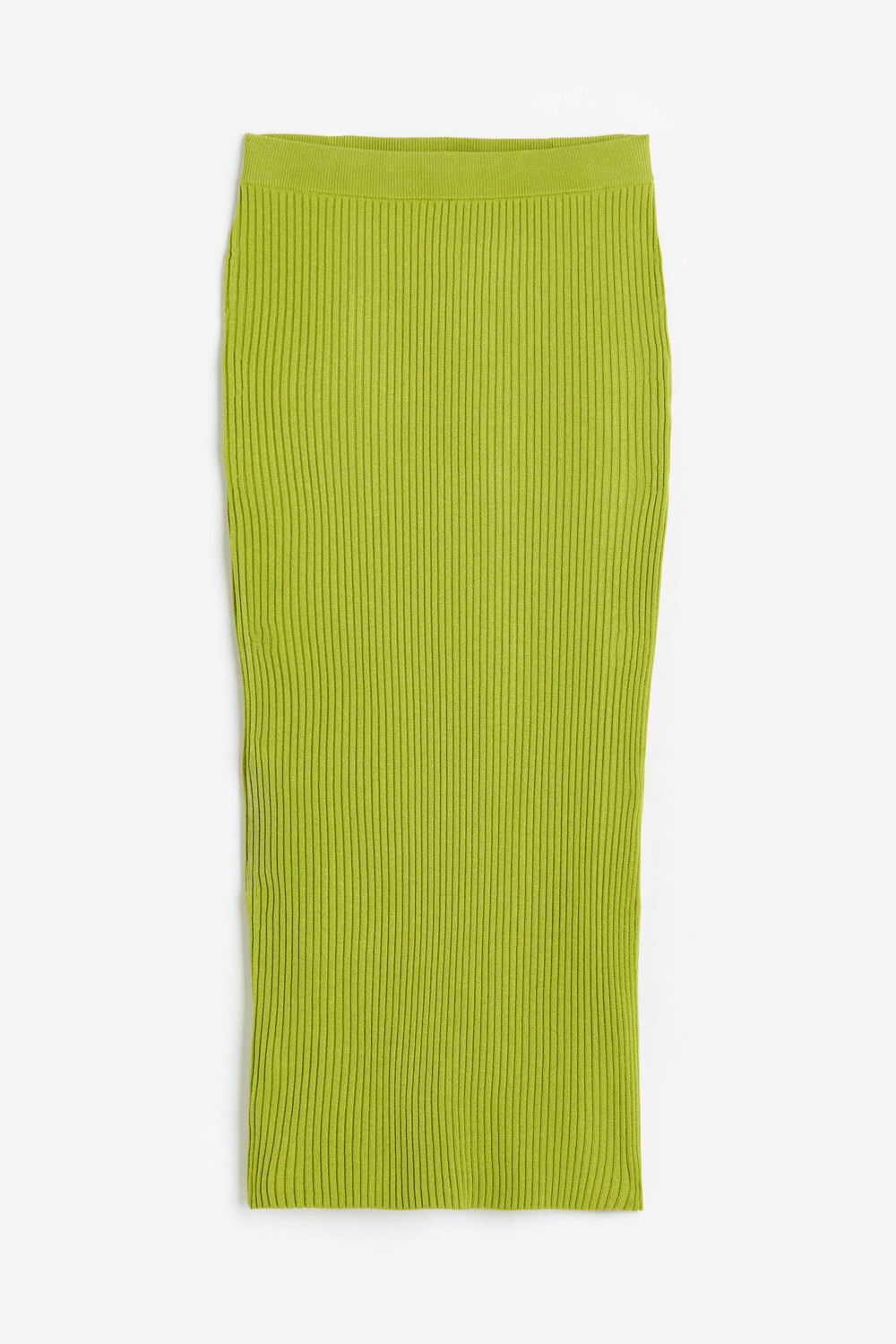 

Юбка H&M Ribbed Knit, оливковый