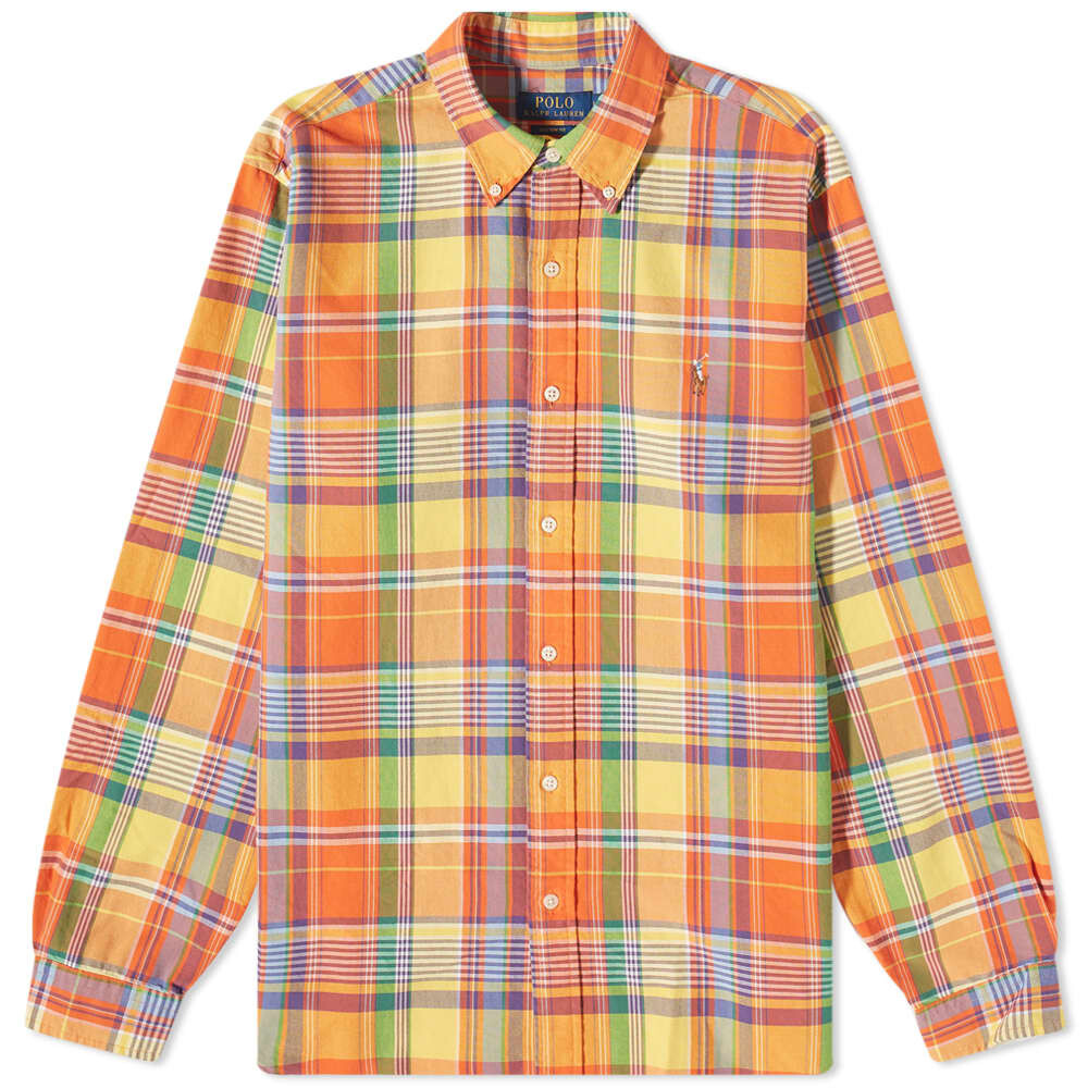 

Рубашка Polo Ralph Lauren Madras Check Button Down Shirt