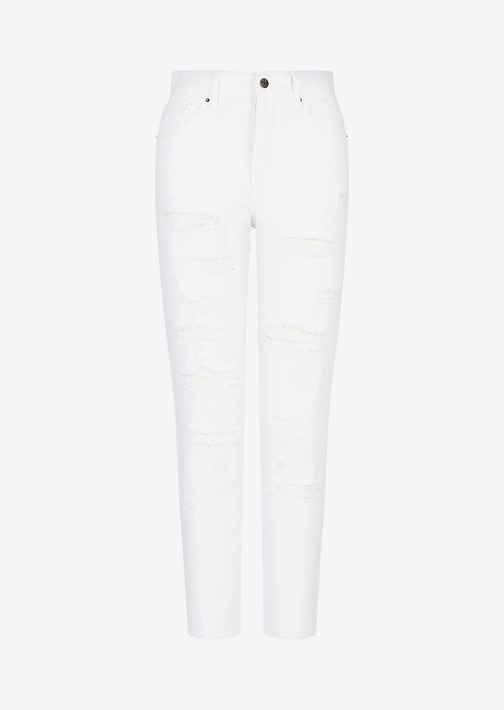 

Джинсы морковного денима J51 Armani Exchange, белый