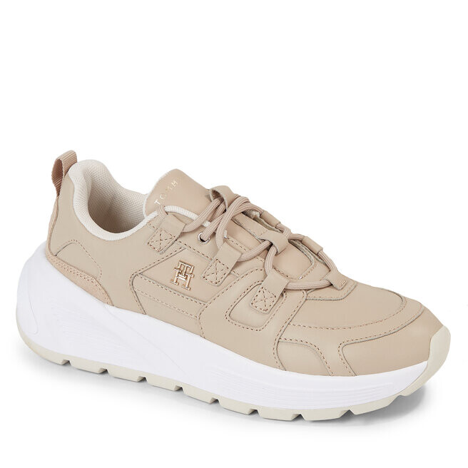 

Кроссовки Tommy Hilfiger ThPremium Runner, бежевый