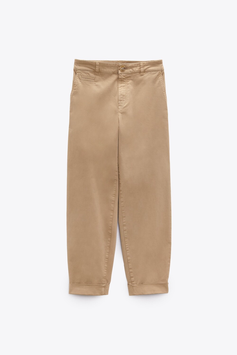 

Брюки Zara Chino, бежевый