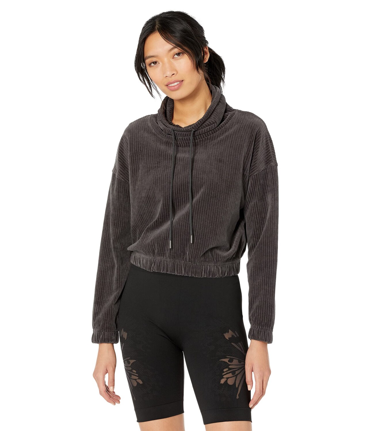 

Худи UGG, Calland Knit Courduoy Funnel Neck Top