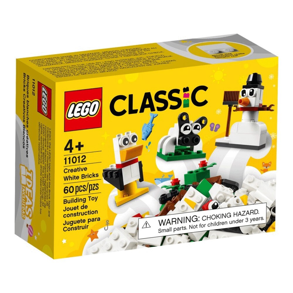 

Конструктор LEGO Classic 11012 Набор для творчества с белыми кубиками