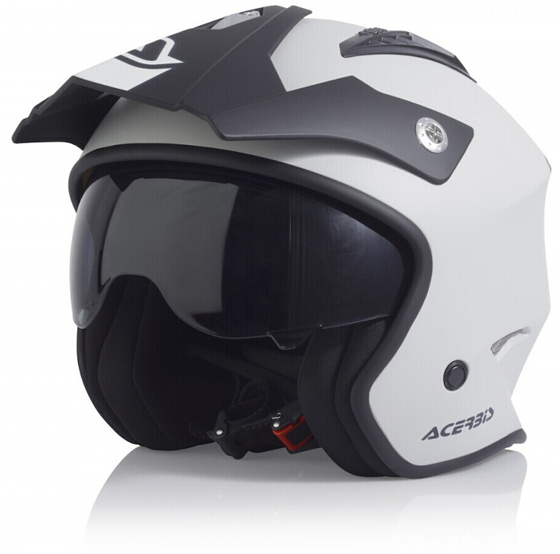 

Шлем Acerbis Aria реактивный, белый/черный