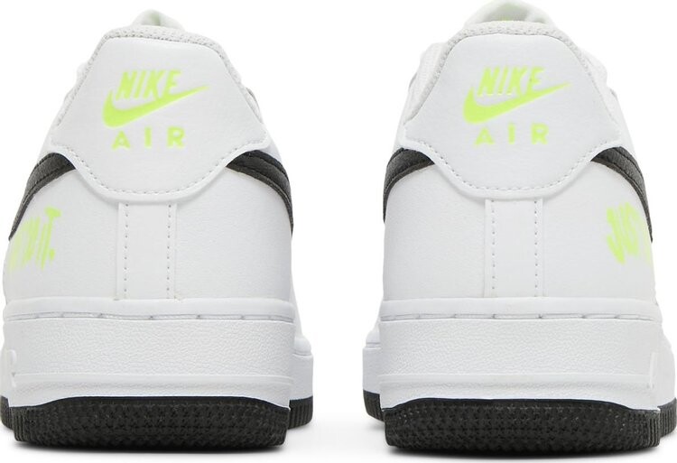 Nike air force low 2025 just do it white