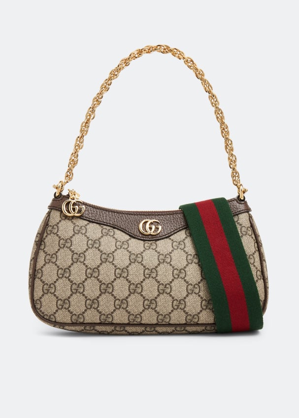 Сумка Gucci Ophidia Small Handbag, коричневый сумка k0132789l art mini small handbag 89l grey gris