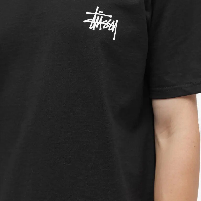 Футболка Stussy Basic Stussy, черный – заказать по выгодной цене из-за ...