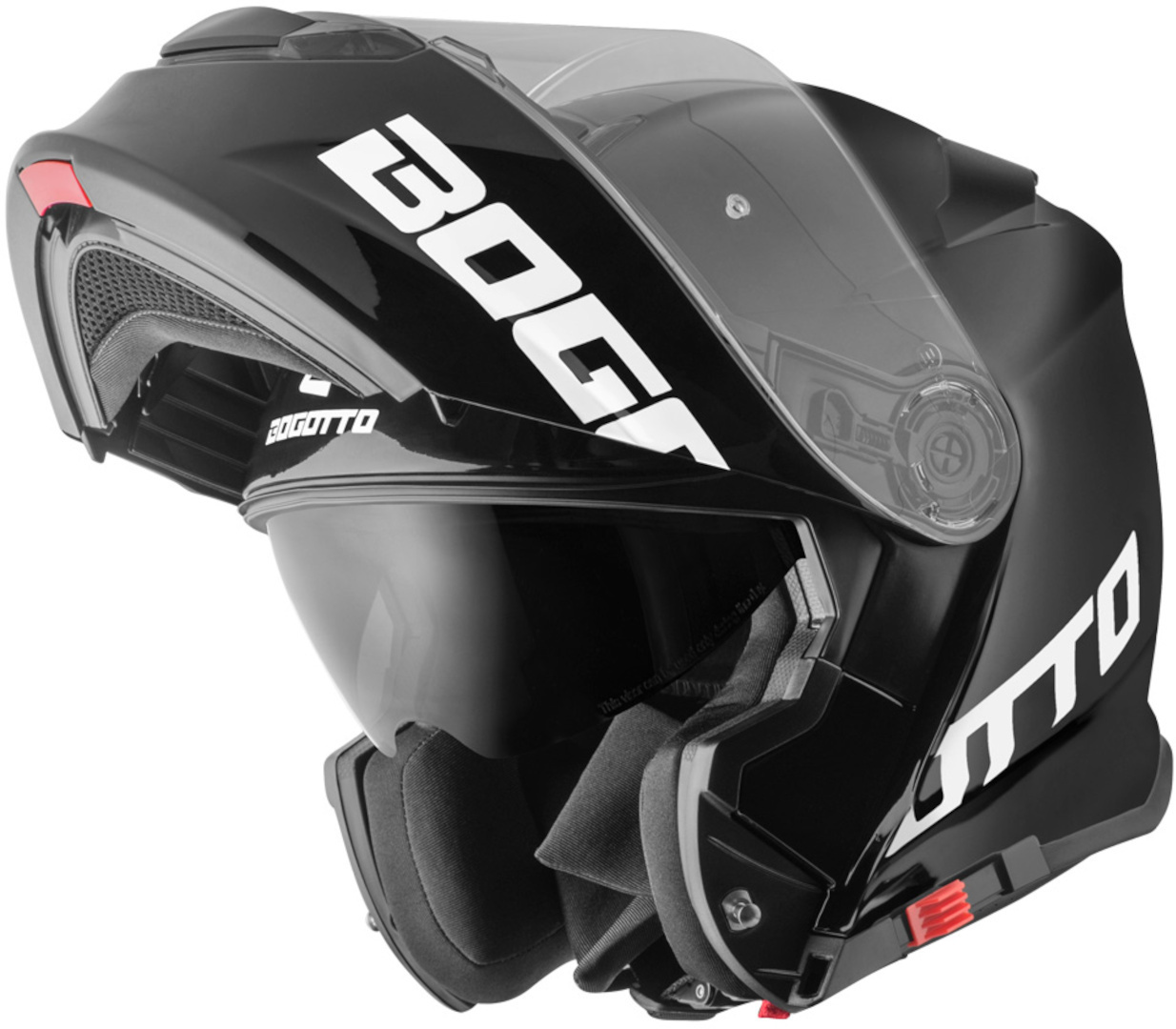 цена Шлем Bogotto V271 SPN с логотипом, черный