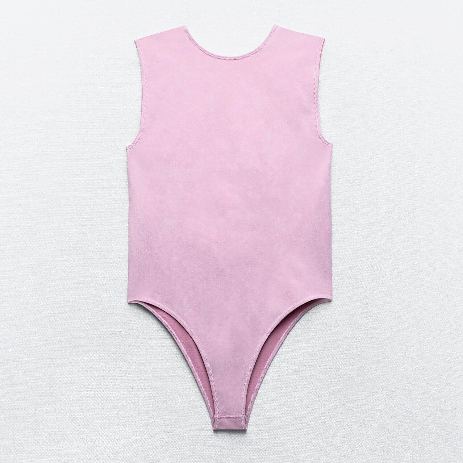 

Боди Zara Sleeveless Seamless, светло-розовый