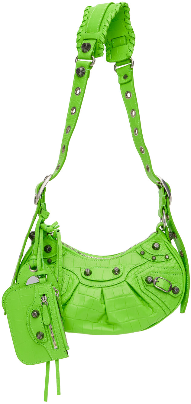 

Зеленая сумка XS 'Le Cagole' Balenciaga