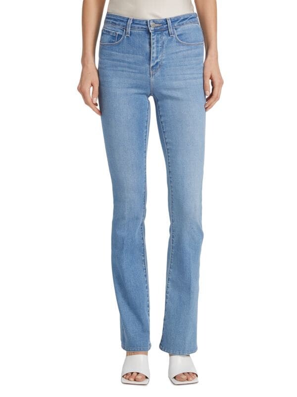 

Джинсы L'AGENCE Selma Baby Boot Cut, napa