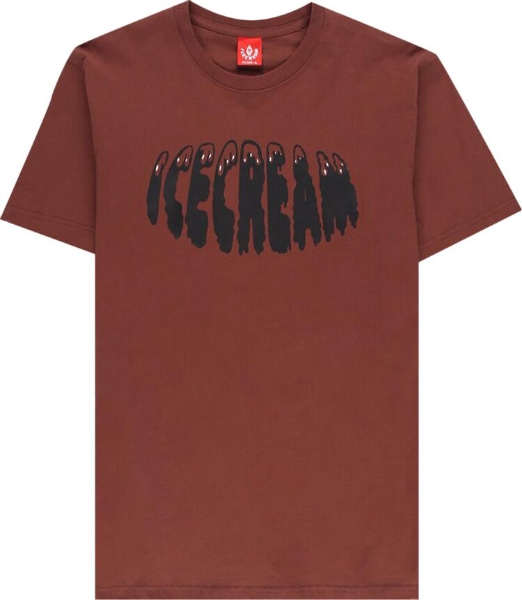

Футболка Icecream Something Classic T-Shirt 'Brunette', коричневый