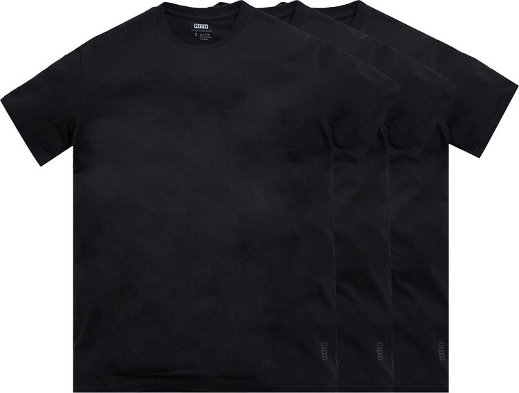 

Комплект футболок Kith Undershirt 3-Pack 'Black', черный