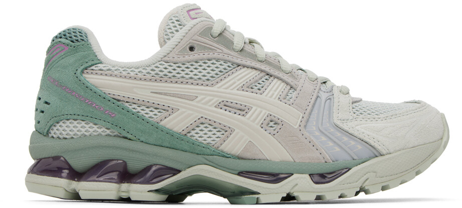 

Зеленые и серые кроссовки Gel-Kayano 14 Asics
