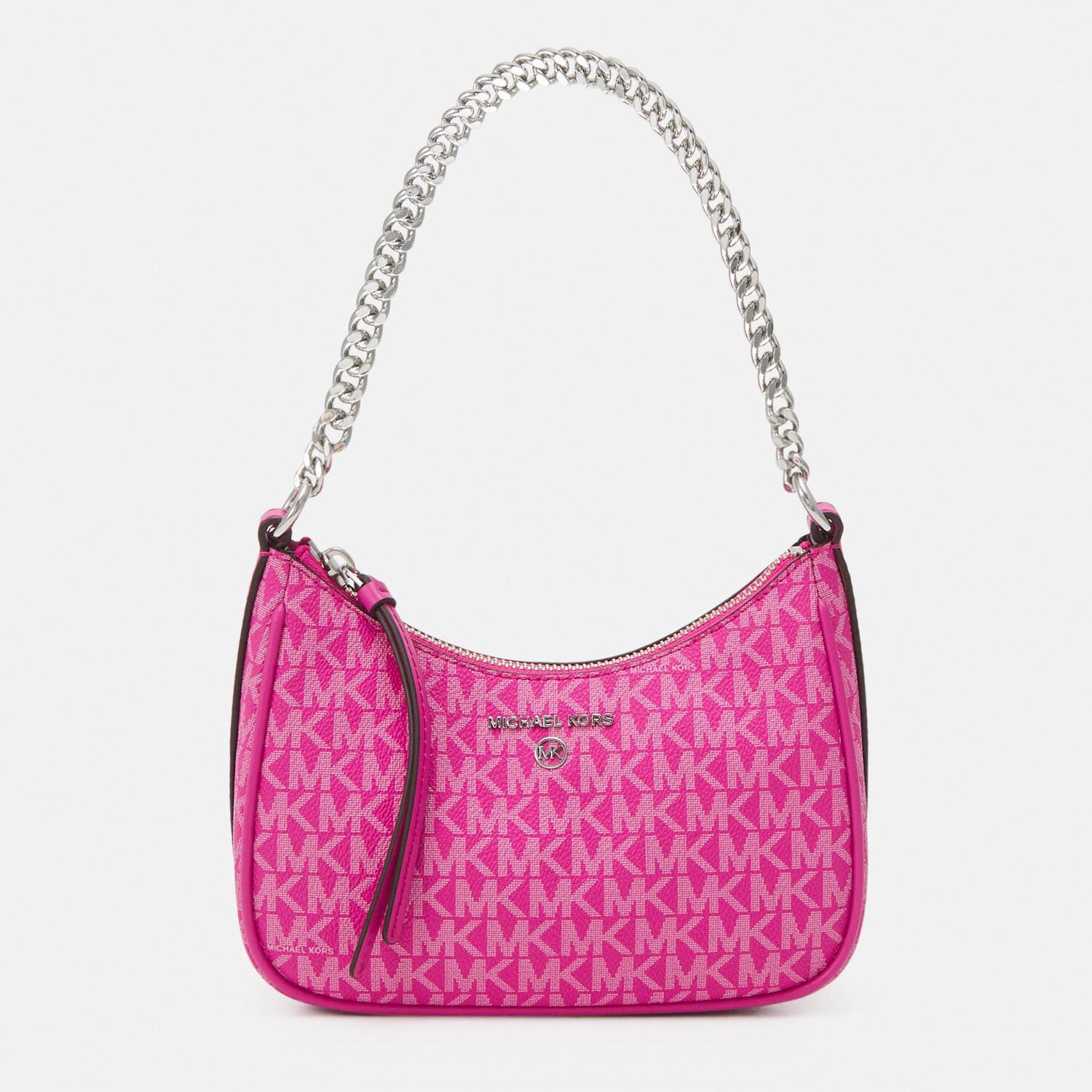 

Сумка хобо Michael Kors Jet Set Charm Chain Pouchette, вишневый