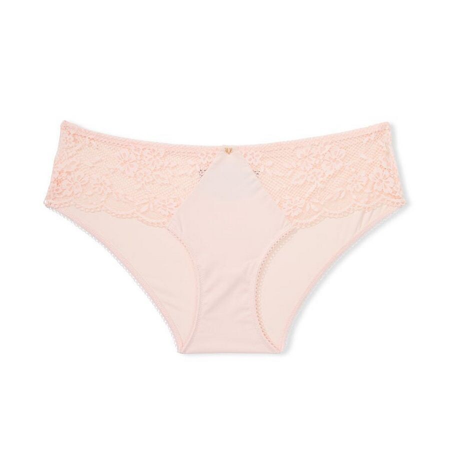 

Трусы Victoria's Secret Love Cloud Hiphugger In Lace Trim, светло-розовый
