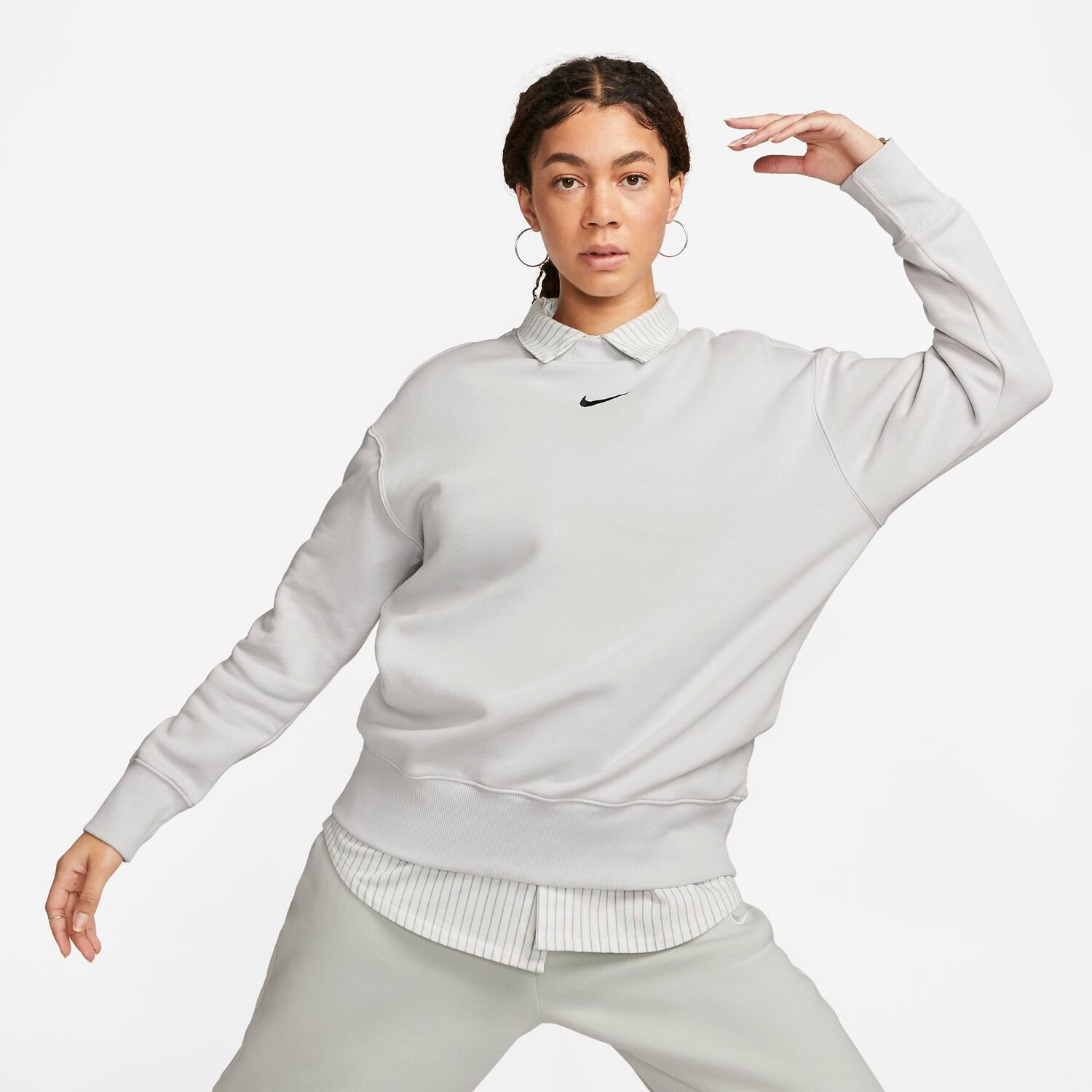 

Толстовка Nike Sportswear Phoenix, серый