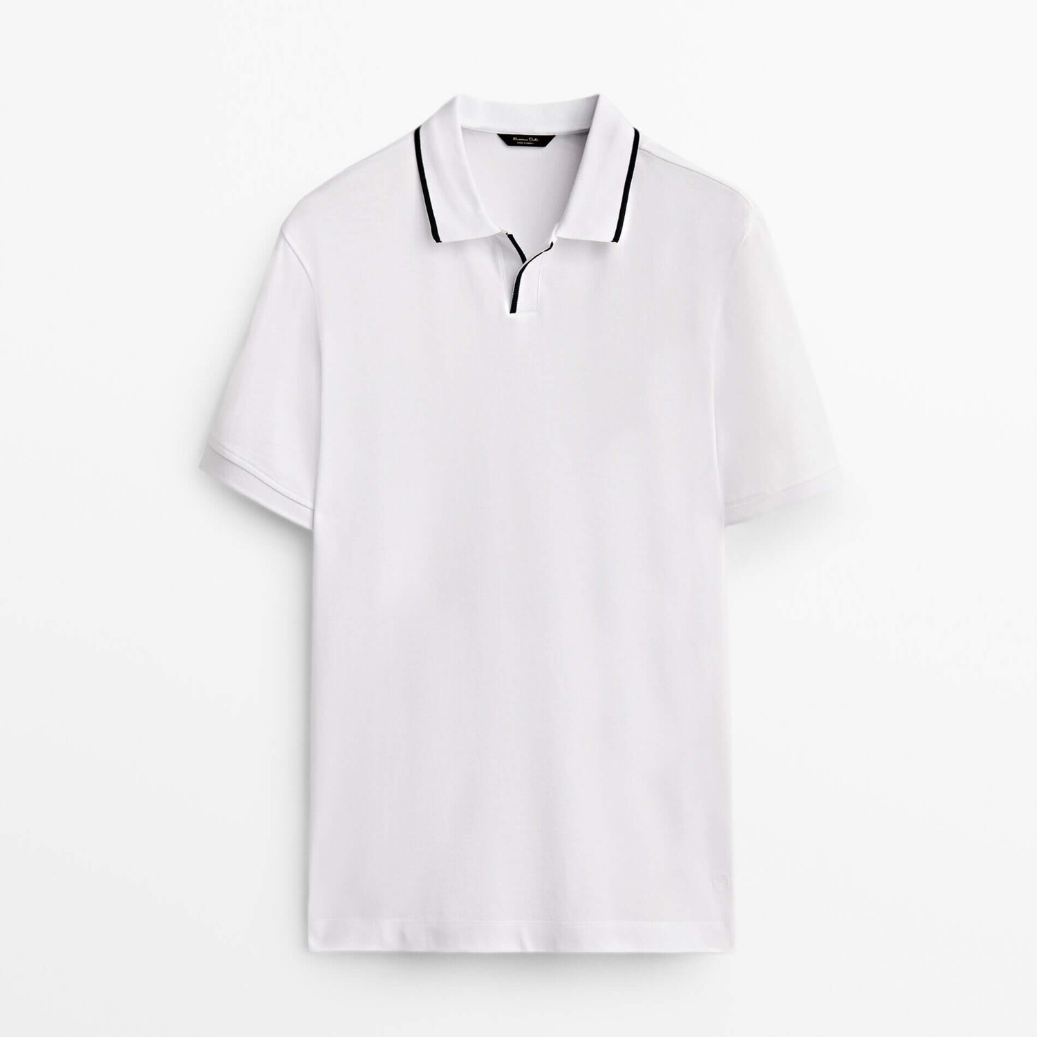 

Футболка-поло Massimo Dutti, белый