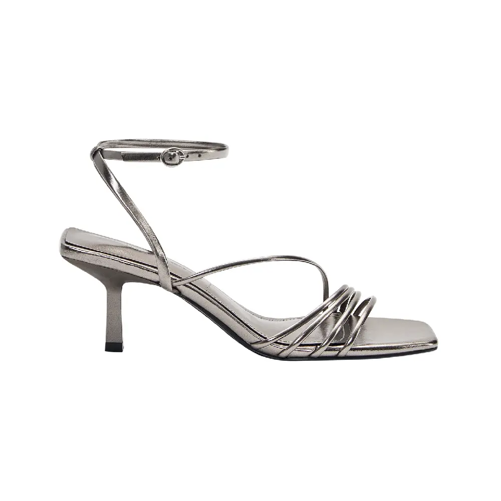 

Босоножки Pull&Bear x Valentina Zenere Strappy Heeled, серебристый