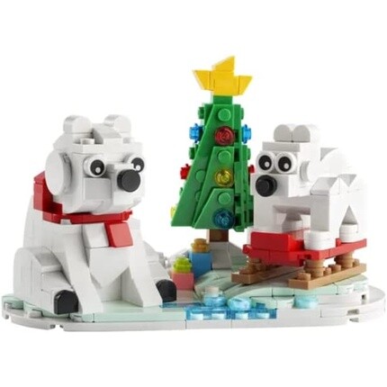 

Фигурка-конструктор Lego 40571 Seasonal зимние белые медведи, 312 деталей