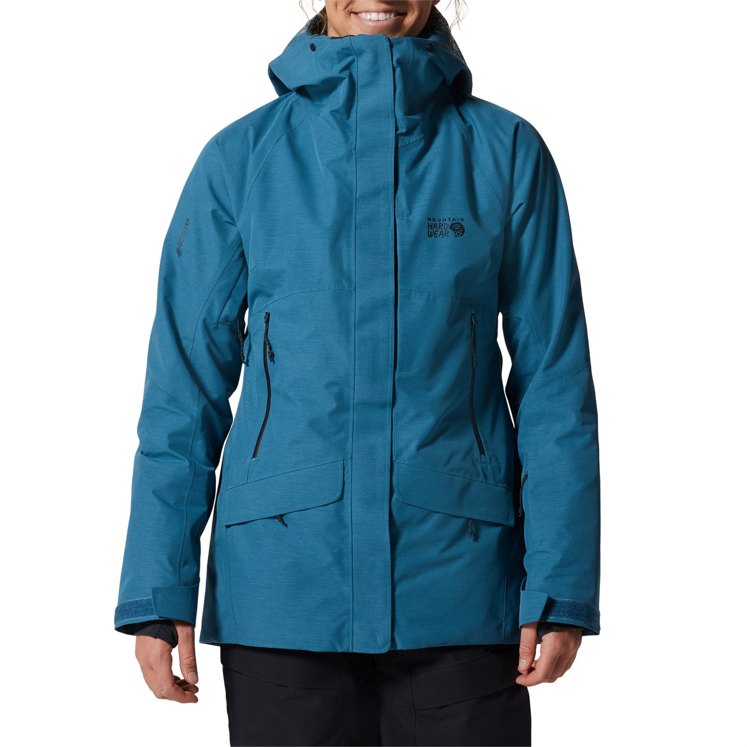 Куртка женская Mountain Hardwear Cloud Bank Gore-TEX утепленная, caspian