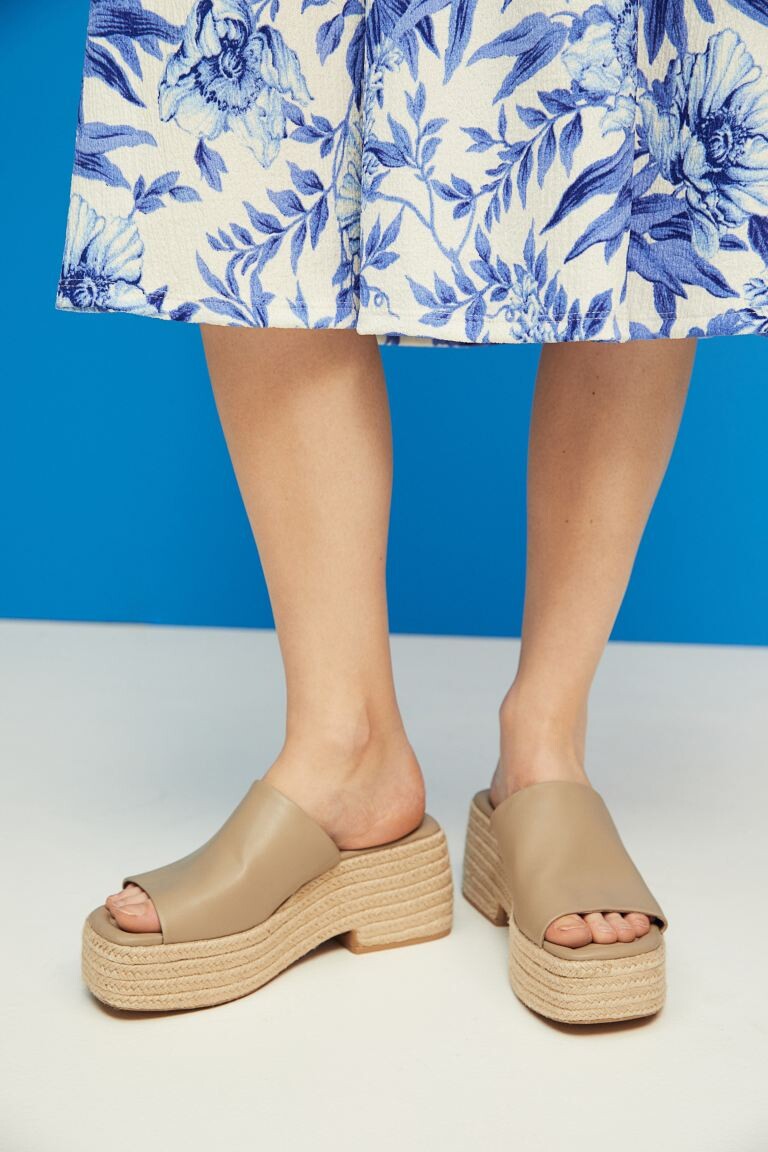 

Эспадрильи на платформе H&M, грейдж