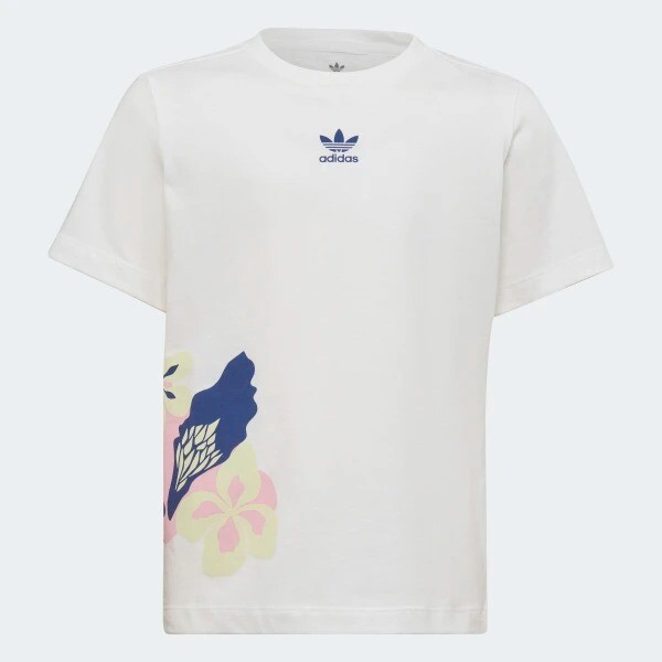 

Футболка Adidas Originals Flower Print, белый