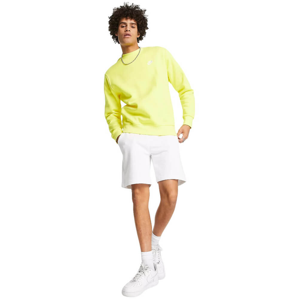

Свитшот Nike Club Fleece, желтый