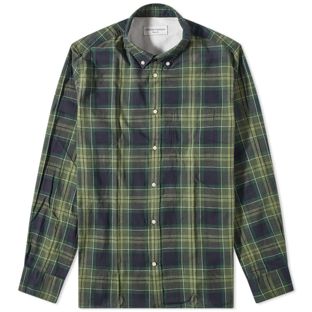 

Рубашка Officine Generale Arsene Check Shirt