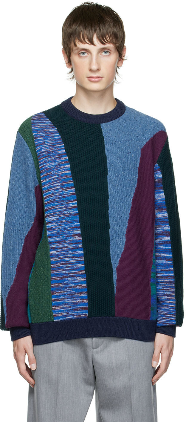 

Разноцветный свитер со вставками Missoni, Серый