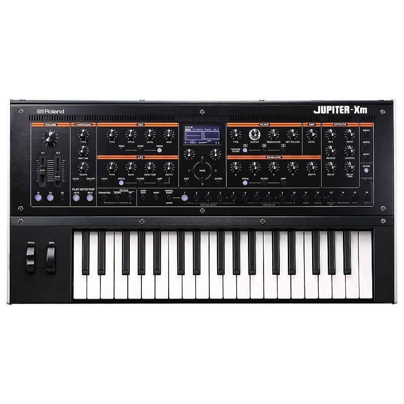 Клавиатурный синтезатор Roland JUPITER-XM roland ccr jup8tsc jup8 jupiter 8 crew футболка s черная