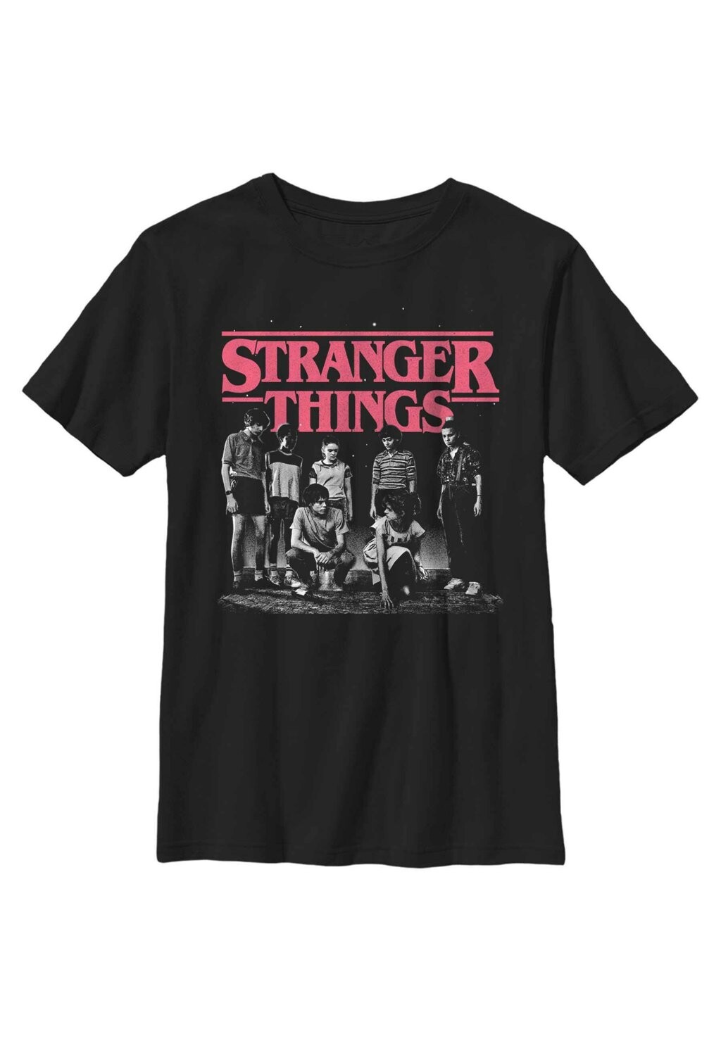 

Футболка с принтом Stranger Things Stranger Fade Henry Tiger, черный