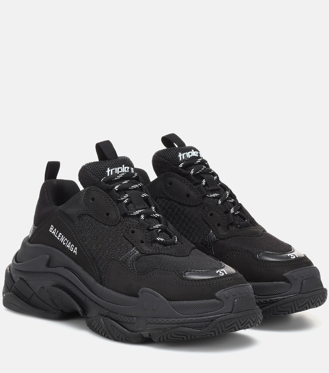 

Кроссовки Triple S Balenciaga, черный