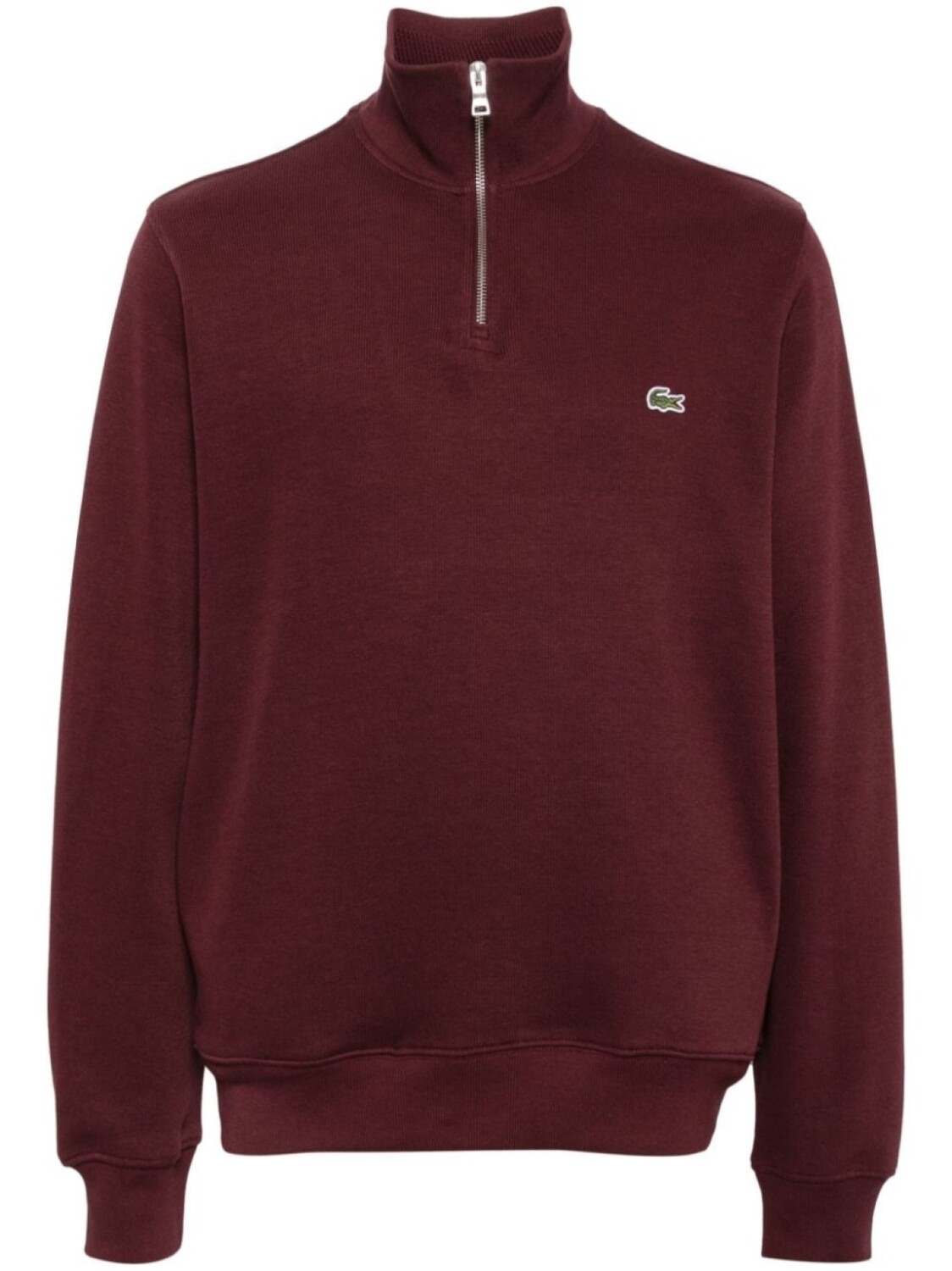 

Lacoste толстовка с застежкой-молнией и воротником-стойкой, красный