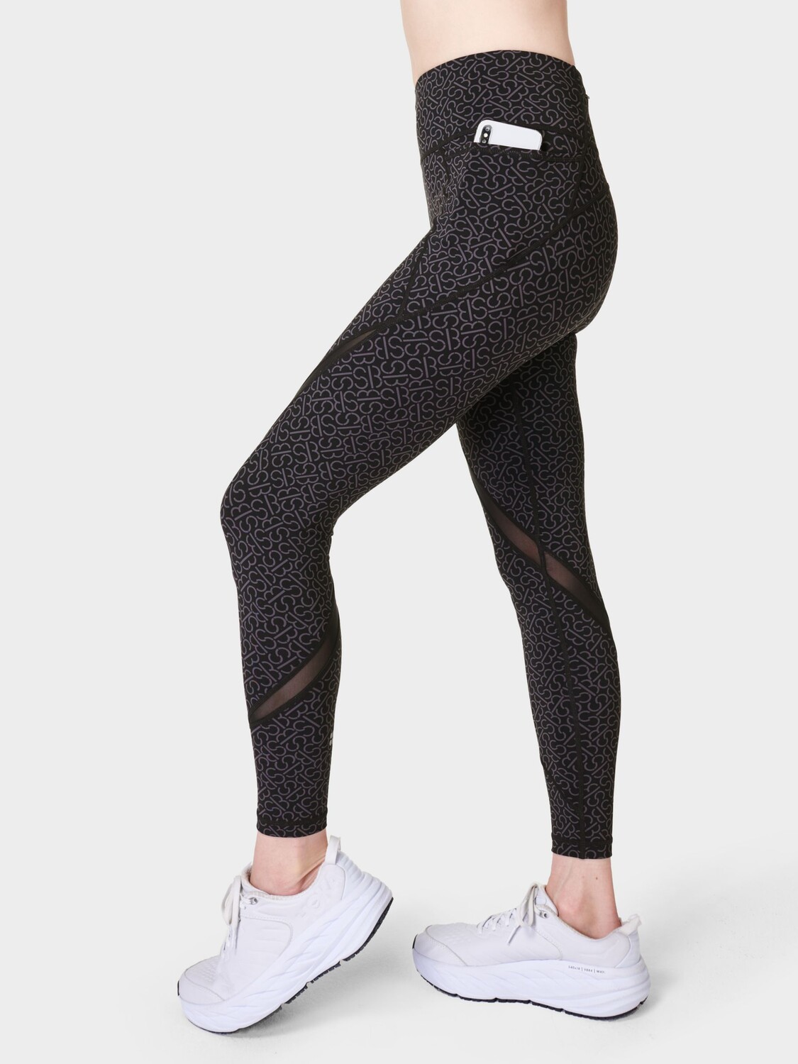 

Леггинсы Icon Gym Sweaty Betty, серый слот-принт