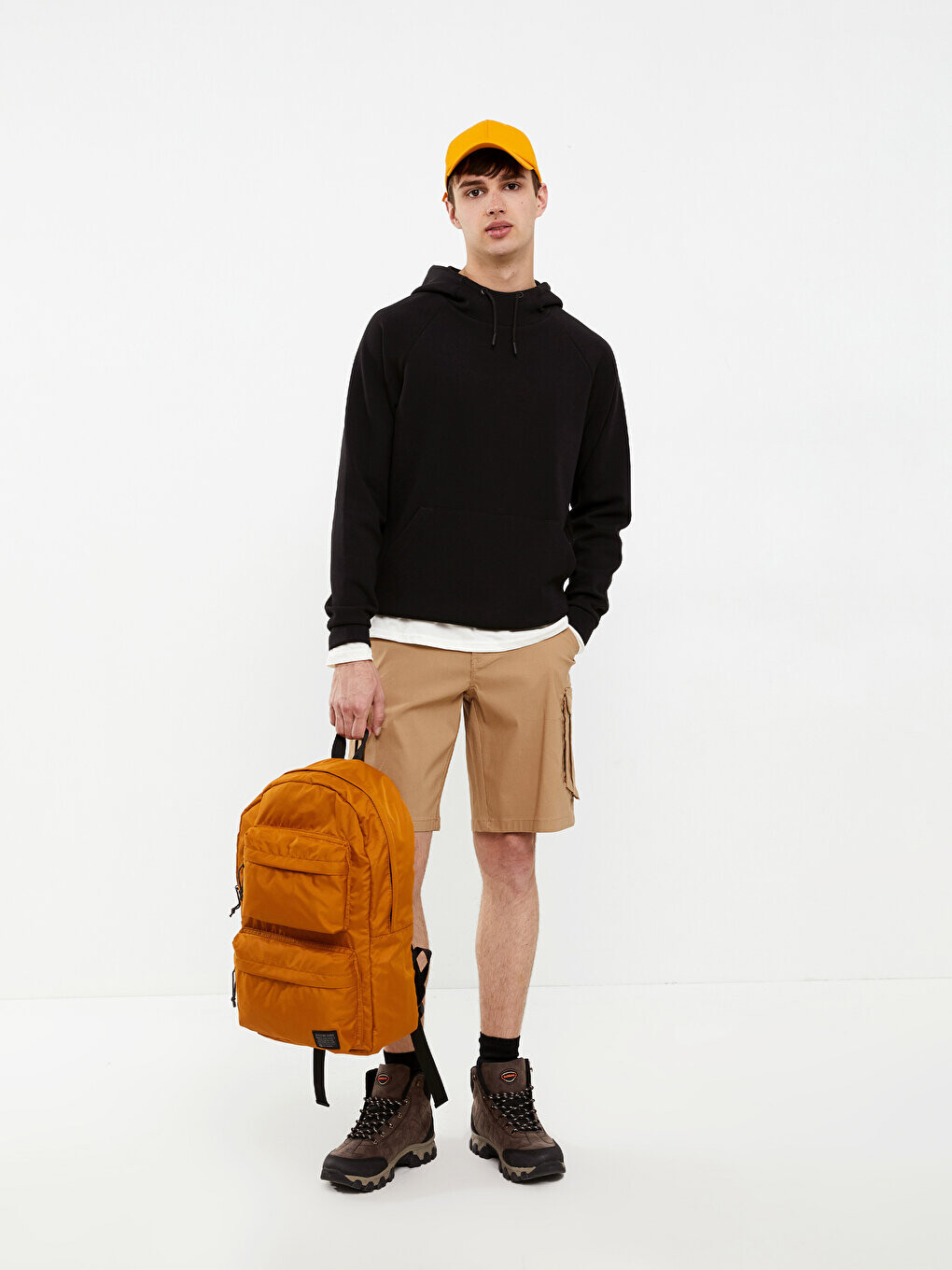 

Мужская толстовка с длинным рукавом LCW OUTDOOR, новый черный
