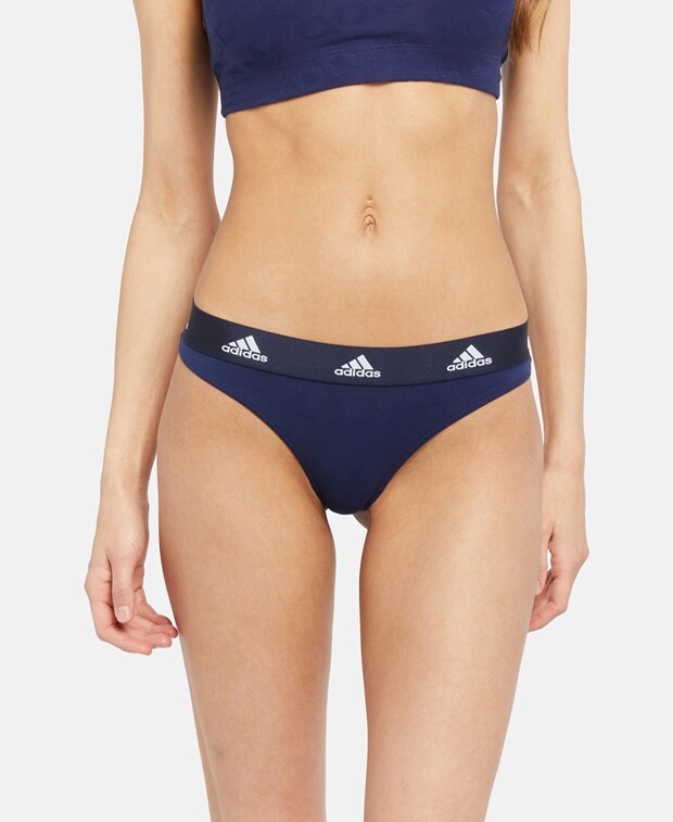 

Стринги, упаковка 2 шт. adidas, темно-синий