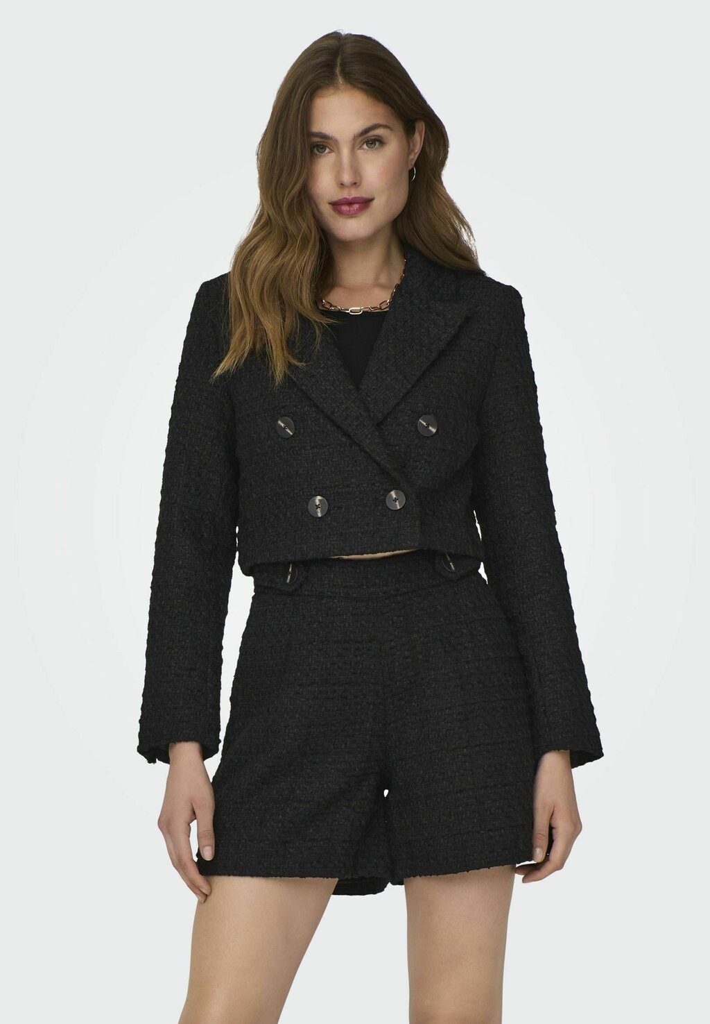 

Блейзер ONLY NEWKENNEDY BOUCLE OTW, черный