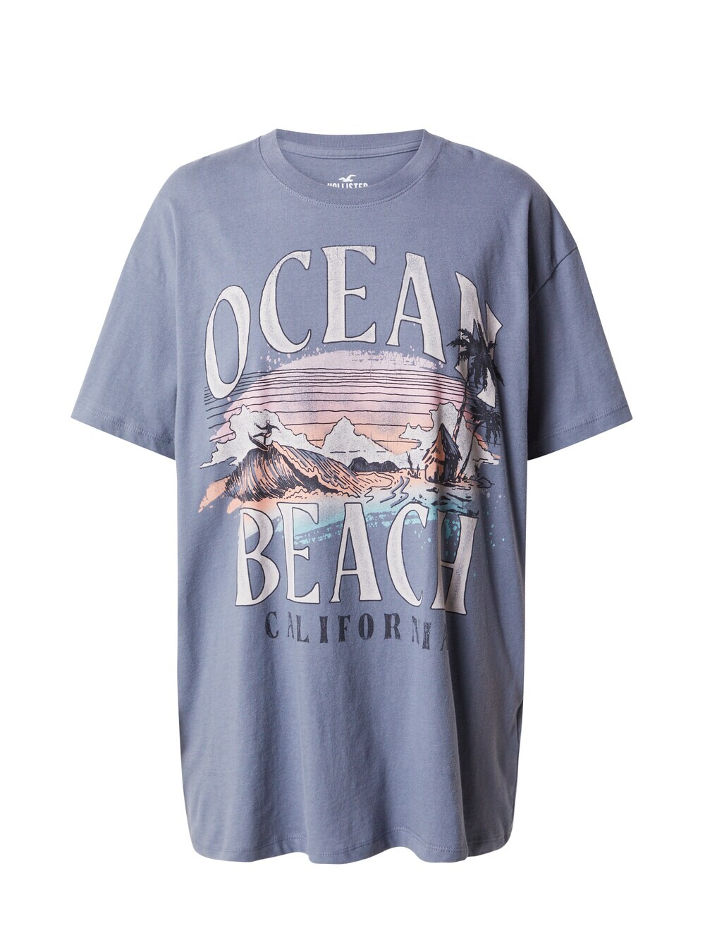 

Рубашка HOLLISTER, ночной синий