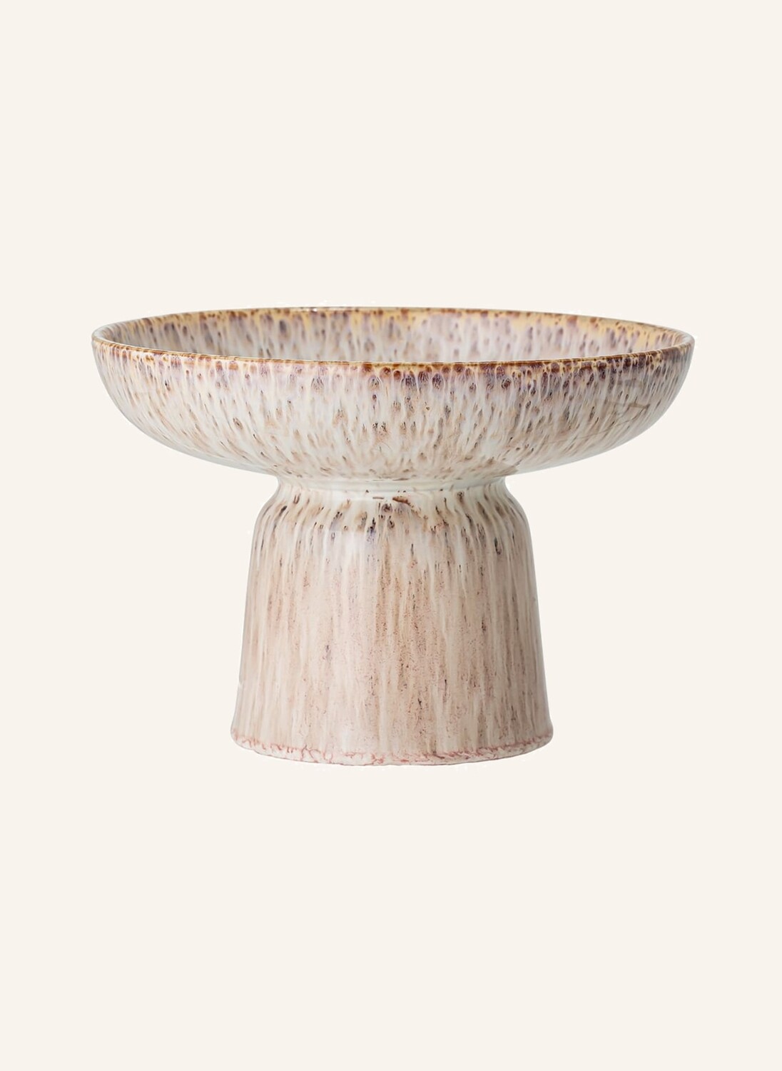 

Чаша Bloomingville, высота 16,5 см, цвет creme/gelb/helllila
