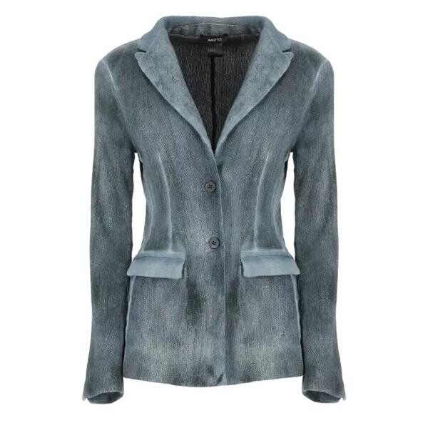 

Куртка light cotton and linen jacket Caliban, синий