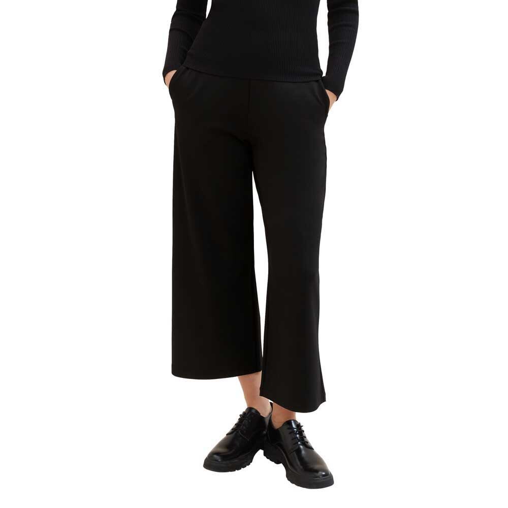 

Брюки Tom Tailor Easy Culotte, черный