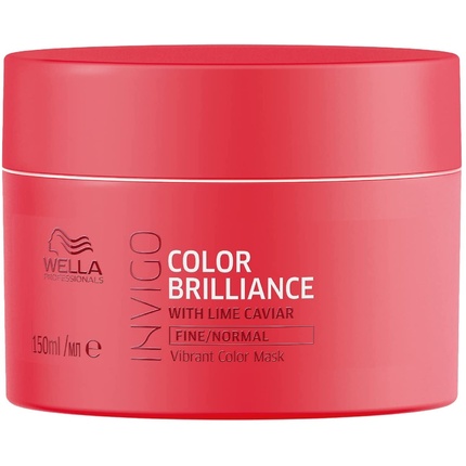Invigo Color Brilliance Яркая цветная маска для тонких волос 150 мл, Wella