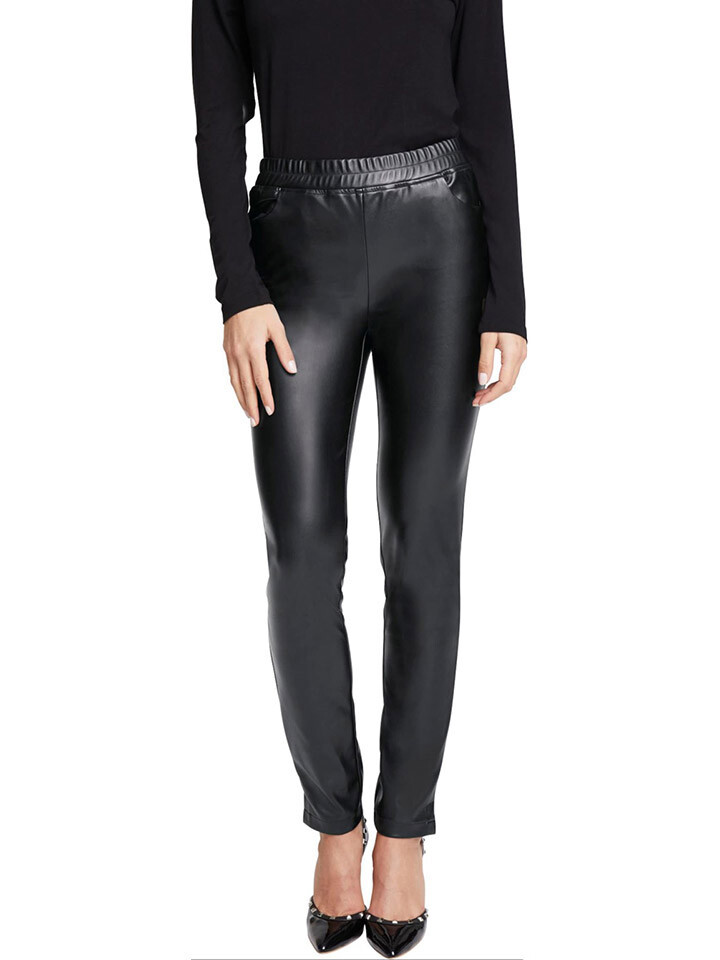 

Брюки Heine Kunstlederhose, черный