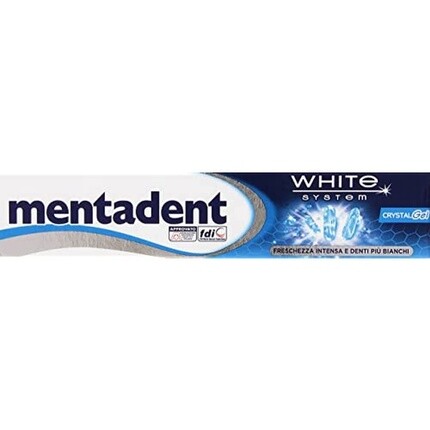 

Зубная паста Mentadent White System 75мл