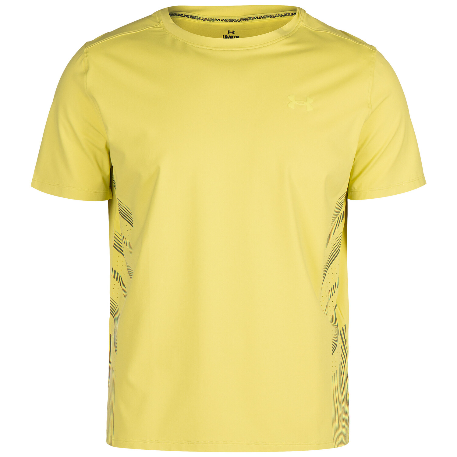 

Рубашка Under Armour Laufshirt Iso Chill Laser Heat, желтый