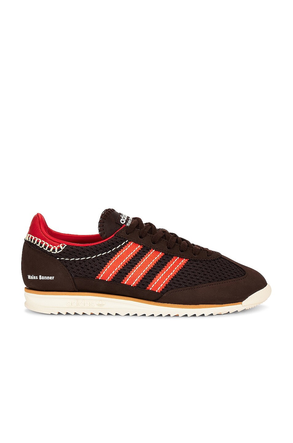 

Кроссовки Adidas Sl72 Knit, цвет Dark Brown, Collegiate Orange & Scarlet