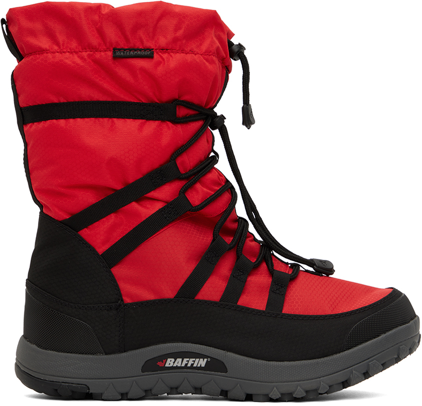 Красные сапоги-эскалаторы Baffin – заказать по выгодной цене из-за рубежа в«CDEK.Shopping»