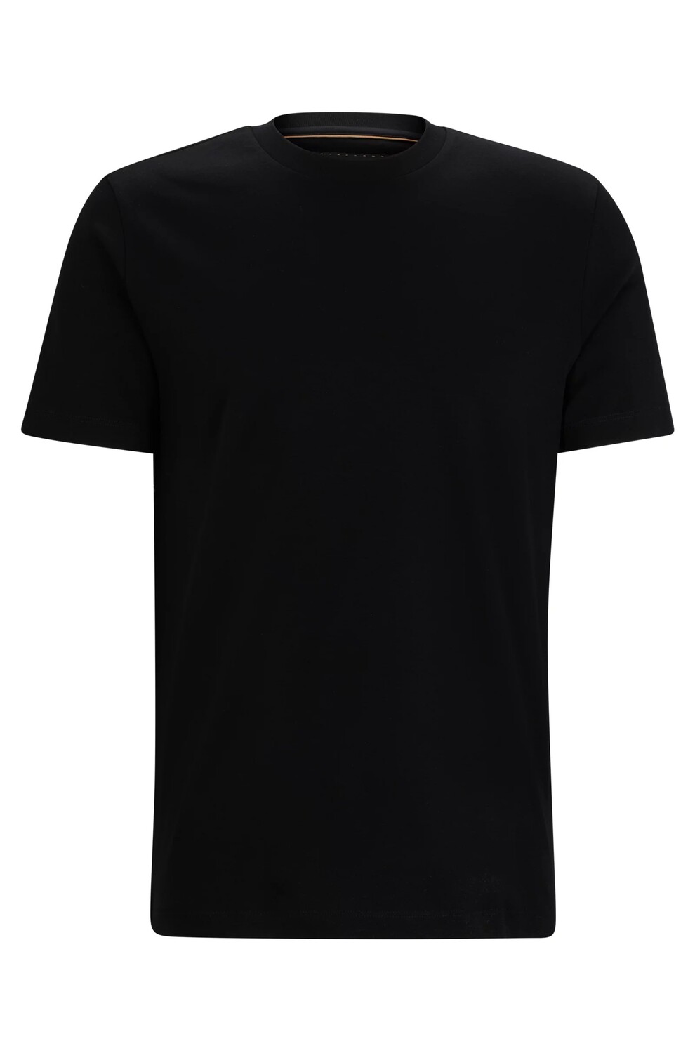 

Футболка Boss Regular-fit Crew-neck In Mercerized Cotton, черный