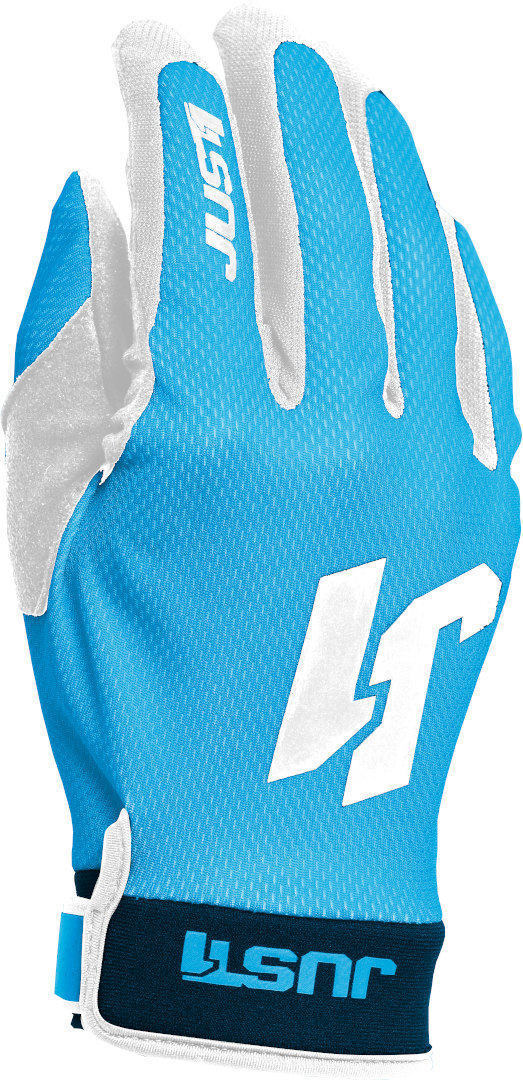 Перчатки Just1 J-Flex Мотокросс, сине-белые перчатки author x6 подростковые сине белые s